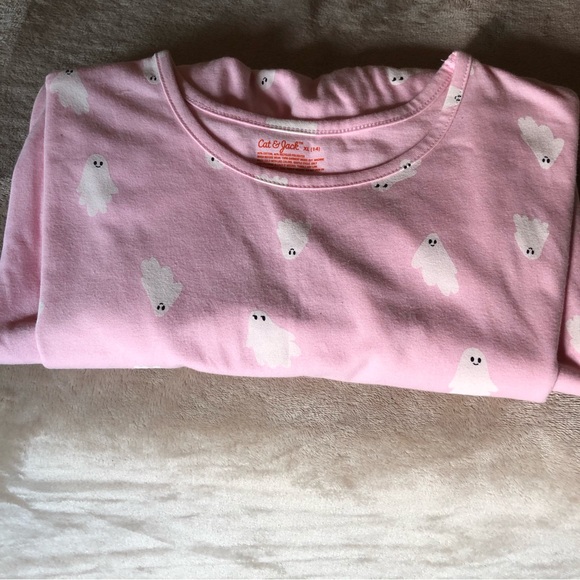 NWT Cat &Jack Girls Short sleeve Dress size XL 14 With Side Pockets - Picture 8 of 8